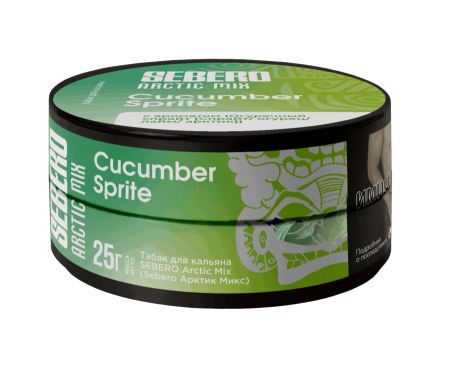 Табак - Sebero - 25гр - Arctic Mix - Cucumber Sprite (Спрайт, огурец, лайм, арктик) product image