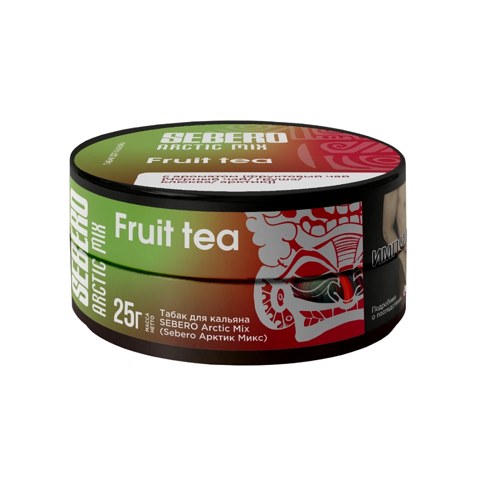Табак - Sebero - 25гр - Arctic Mix - Fruit tea (Черный чай, груша, клюква, арктик) product image