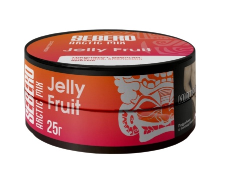 Табак - Sebero - 25гр - Arctic Mix - Jelly Fruit (Грейпфрут, Баблгам, Клубника, Апельсин, Арктик) product image