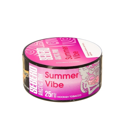 Табак - Sebero - 25гр - Arctic Mix - Summer Vibe (Малина, Ревень, Вестерн, Арктик) product image