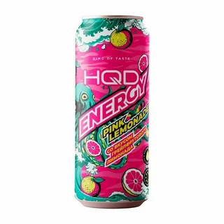 Энергетик - HQD - 450мл - Pink lemonade (Грейпфрутовый лимонад) (м) product image