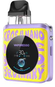 POD - Vaporesso - XROS 4 Nano - Желтый с надписями (Word-pop Yellow) - 1350mAh - 30w product image
